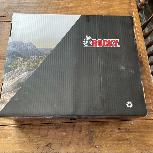 Rocky Warden Pull-On Wellington Public Service Boots Black 9M - Picture 10 of 10